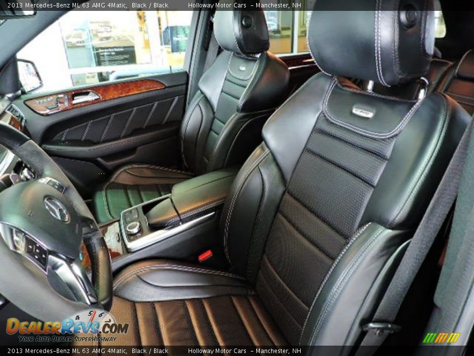 Front Seat of 2013 Mercedes-Benz ML 63 AMG 4Matic Photo #8