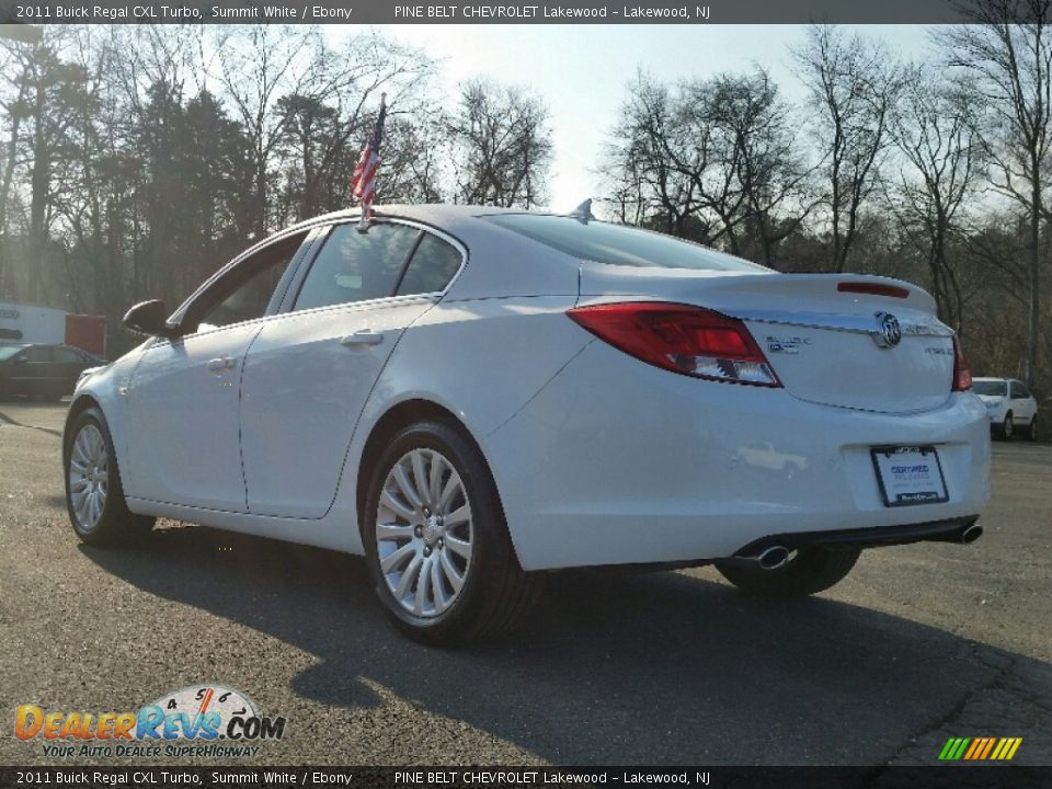 2011 Buick Regal CXL Turbo Summit White / Ebony Photo #5