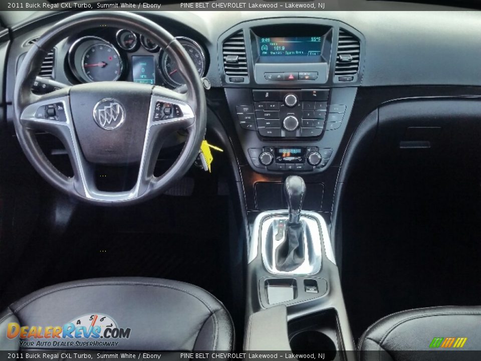 2011 Buick Regal CXL Turbo Summit White / Ebony Photo #11