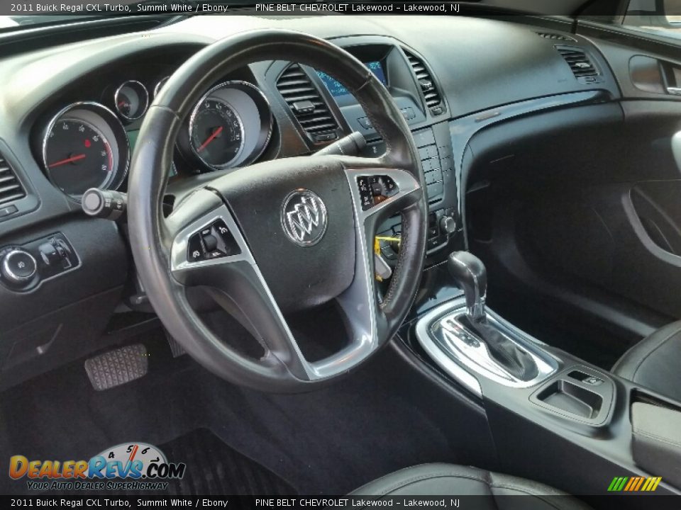 2011 Buick Regal CXL Turbo Summit White / Ebony Photo #15
