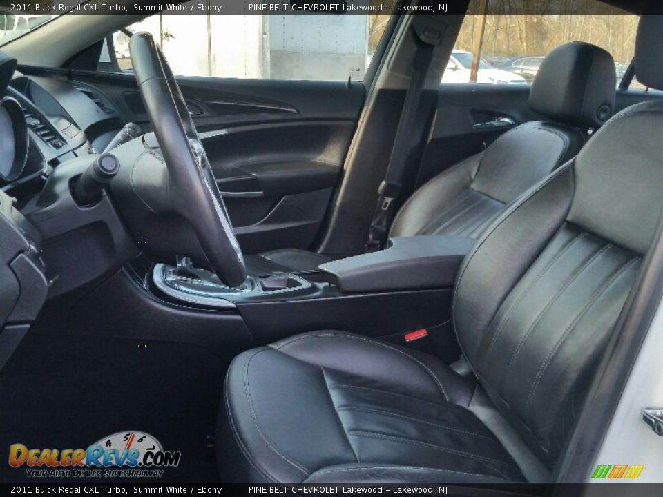 2011 Buick Regal CXL Turbo Summit White / Ebony Photo #16