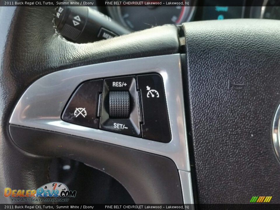 2011 Buick Regal CXL Turbo Summit White / Ebony Photo #18