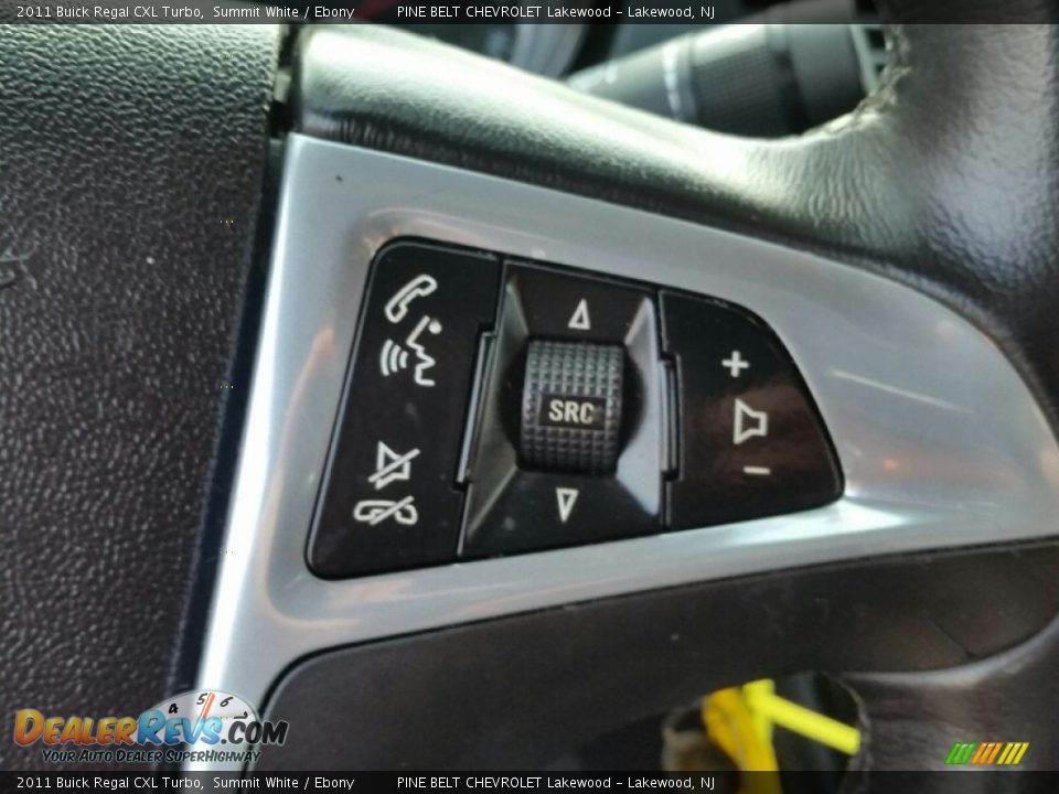 2011 Buick Regal CXL Turbo Summit White / Ebony Photo #19