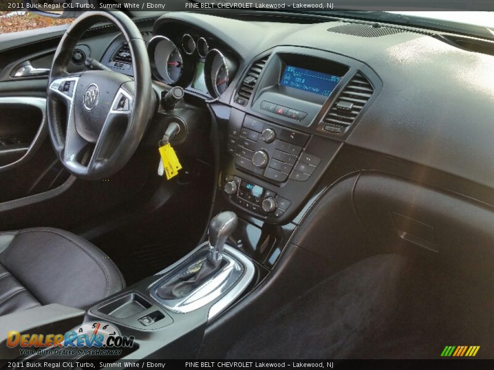 2011 Buick Regal CXL Turbo Summit White / Ebony Photo #25