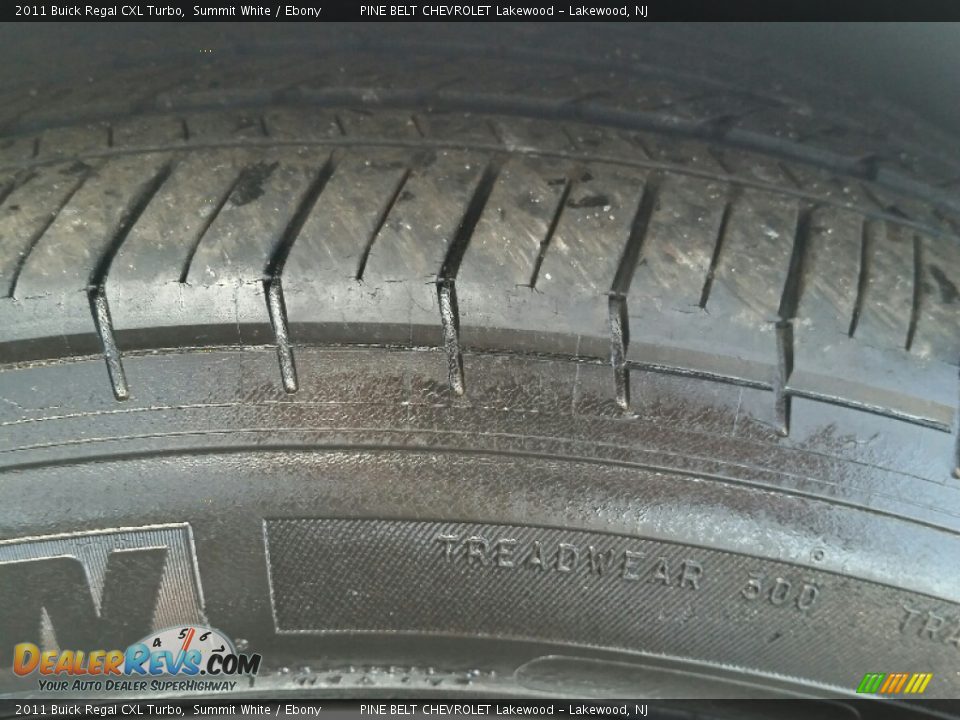 2011 Buick Regal CXL Turbo Summit White / Ebony Photo #30