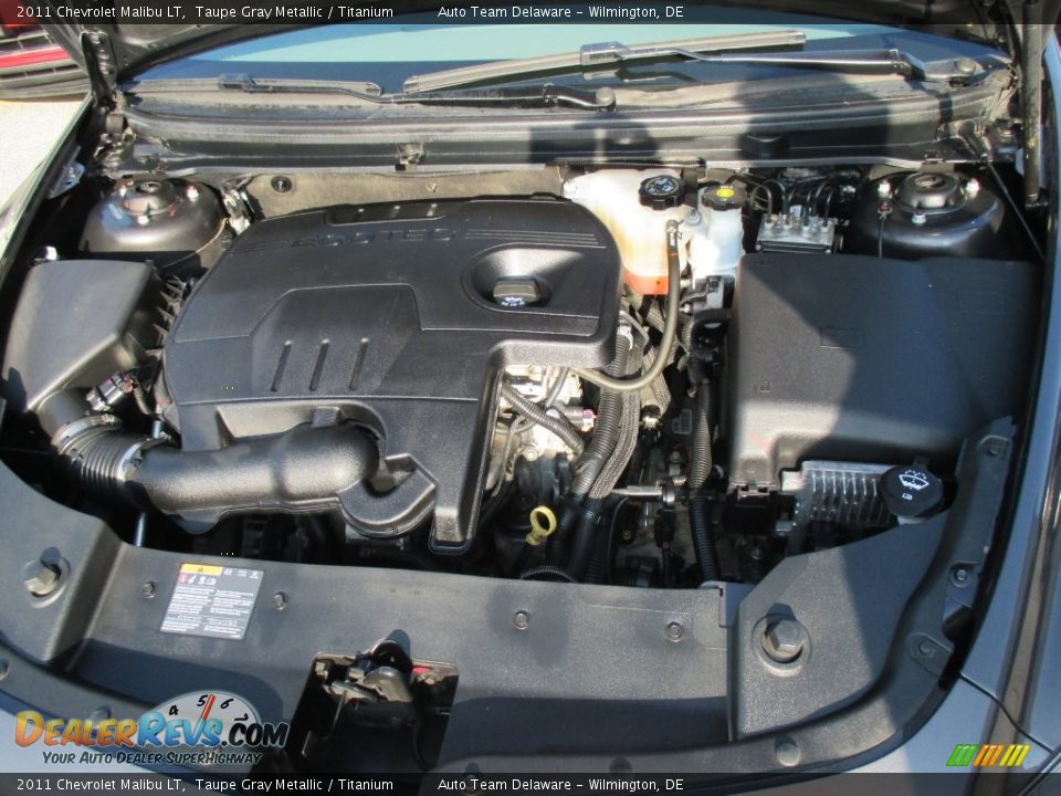 2011 Chevrolet Malibu LT Taupe Gray Metallic / Titanium Photo #36