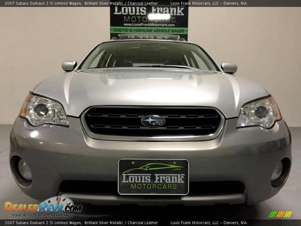 2007 Subaru Outback 2.5i Limited Wagon Brilliant Silver Metallic / Charcoal Leather Photo #18