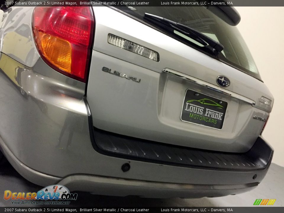 2007 Subaru Outback 2.5i Limited Wagon Brilliant Silver Metallic / Charcoal Leather Photo #22