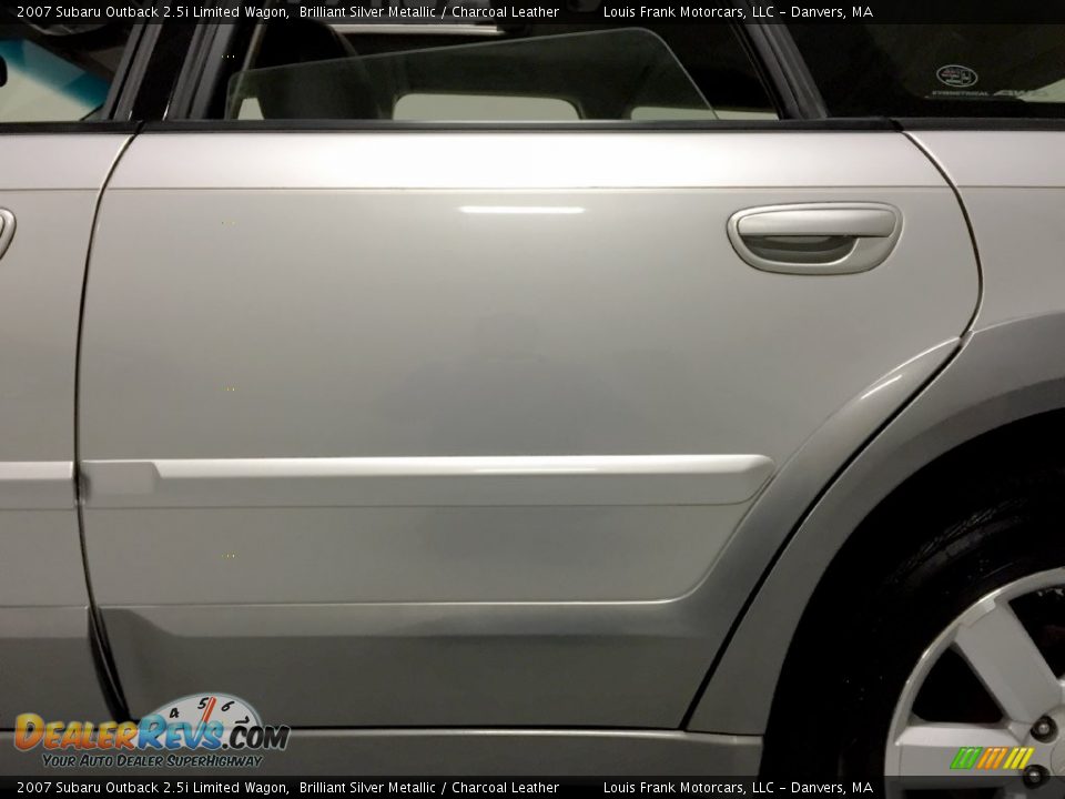2007 Subaru Outback 2.5i Limited Wagon Brilliant Silver Metallic / Charcoal Leather Photo #28