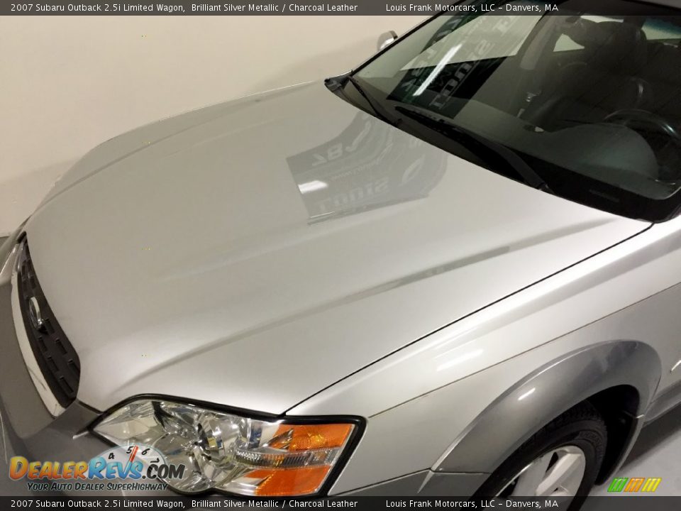 2007 Subaru Outback 2.5i Limited Wagon Brilliant Silver Metallic / Charcoal Leather Photo #31