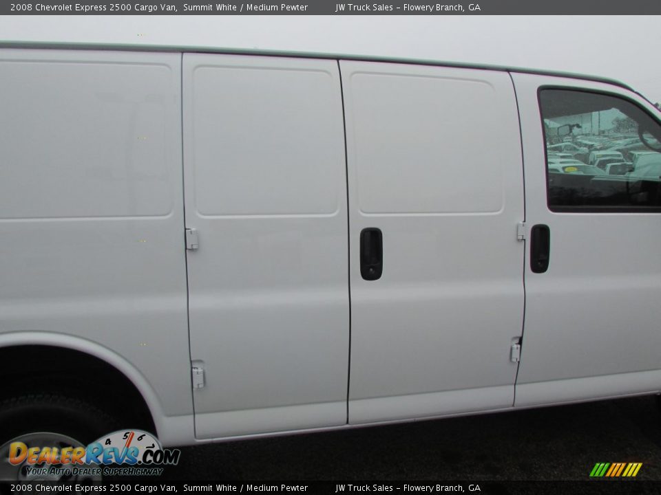 2008 Chevrolet Express 2500 Cargo Van Summit White / Medium Pewter Photo #11