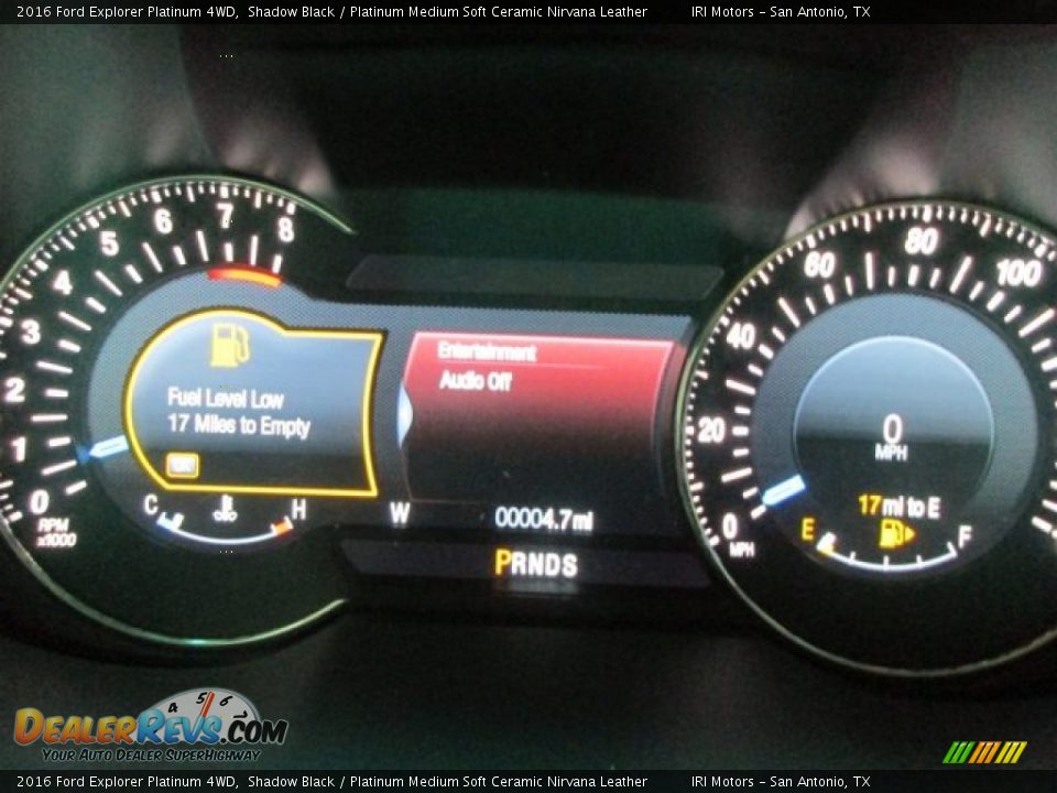 2016 Ford Explorer Platinum 4WD Shadow Black / Platinum Medium Soft Ceramic Nirvana Leather Photo #17