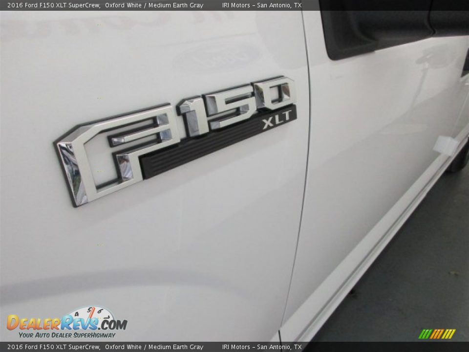 2016 Ford F150 XLT SuperCrew Oxford White / Medium Earth Gray Photo #4