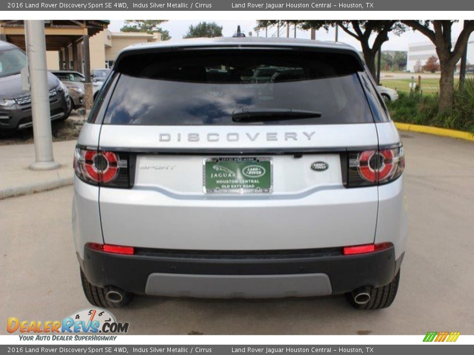 2016 Land Rover Discovery Sport SE 4WD Indus Silver Metallic / Cirrus Photo #10