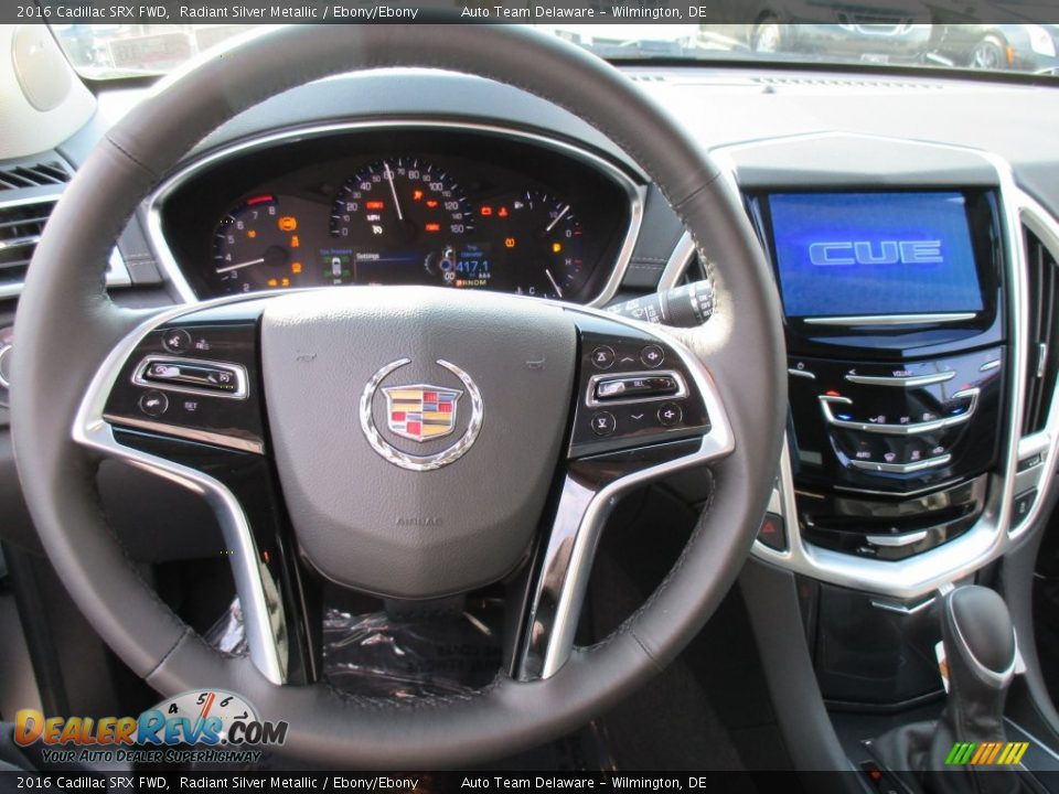 2016 Cadillac SRX FWD Radiant Silver Metallic / Ebony/Ebony Photo #5