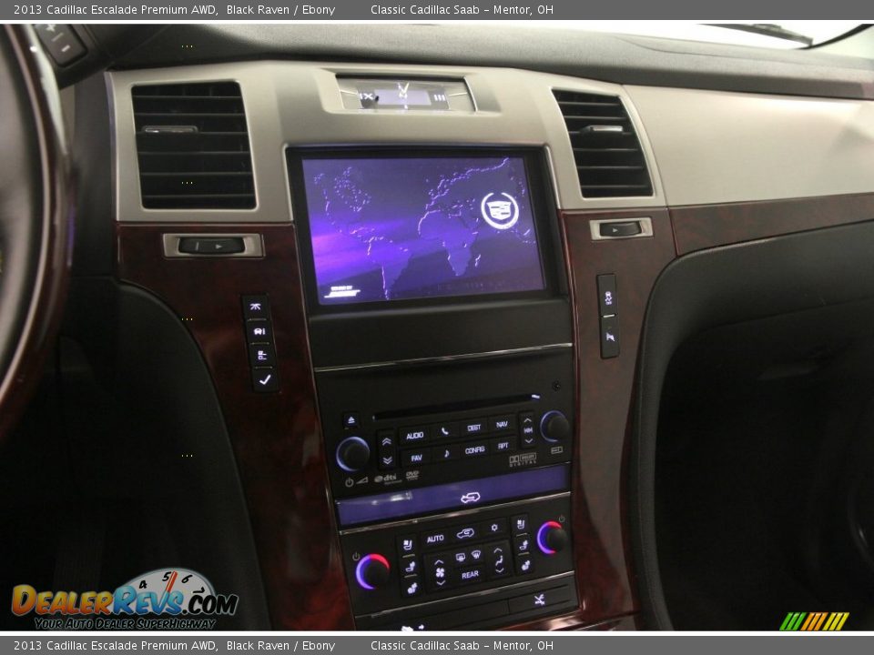2013 Cadillac Escalade Premium AWD Black Raven / Ebony Photo #13