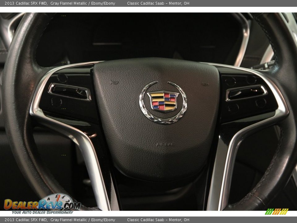2013 Cadillac SRX FWD Gray Flannel Metallic / Ebony/Ebony Photo #8