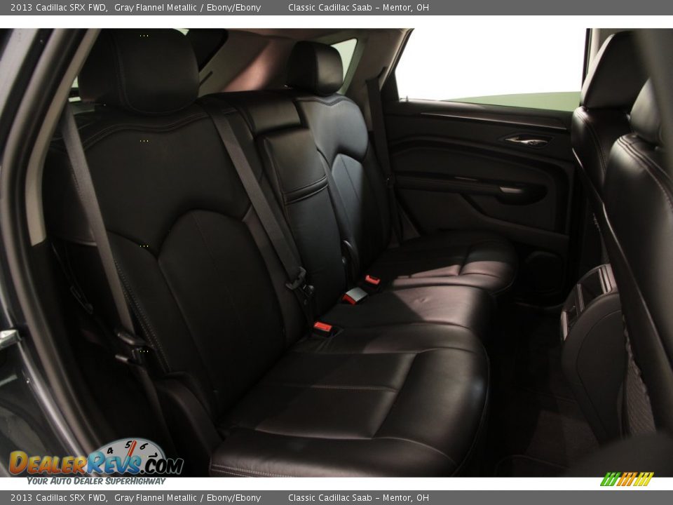 2013 Cadillac SRX FWD Gray Flannel Metallic / Ebony/Ebony Photo #17