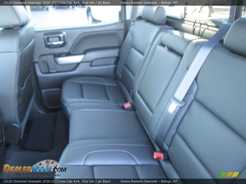 2016 Chevrolet Silverado 1500 LTZ Crew Cab 4x4 Red Hot / Jet Black Photo #9
