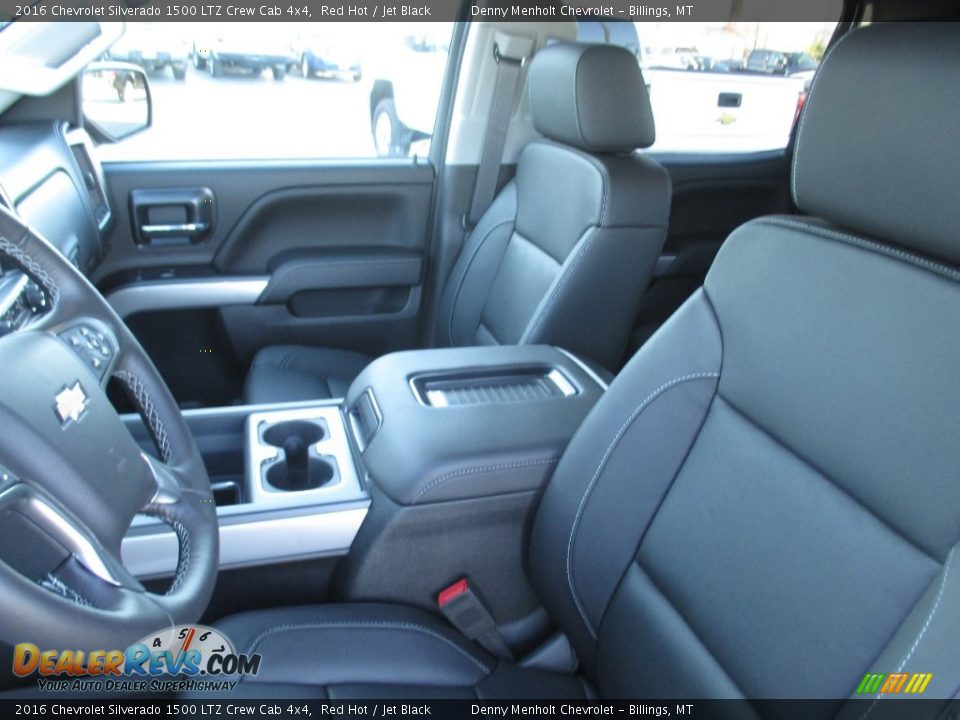 2016 Chevrolet Silverado 1500 LTZ Crew Cab 4x4 Red Hot / Jet Black Photo #11