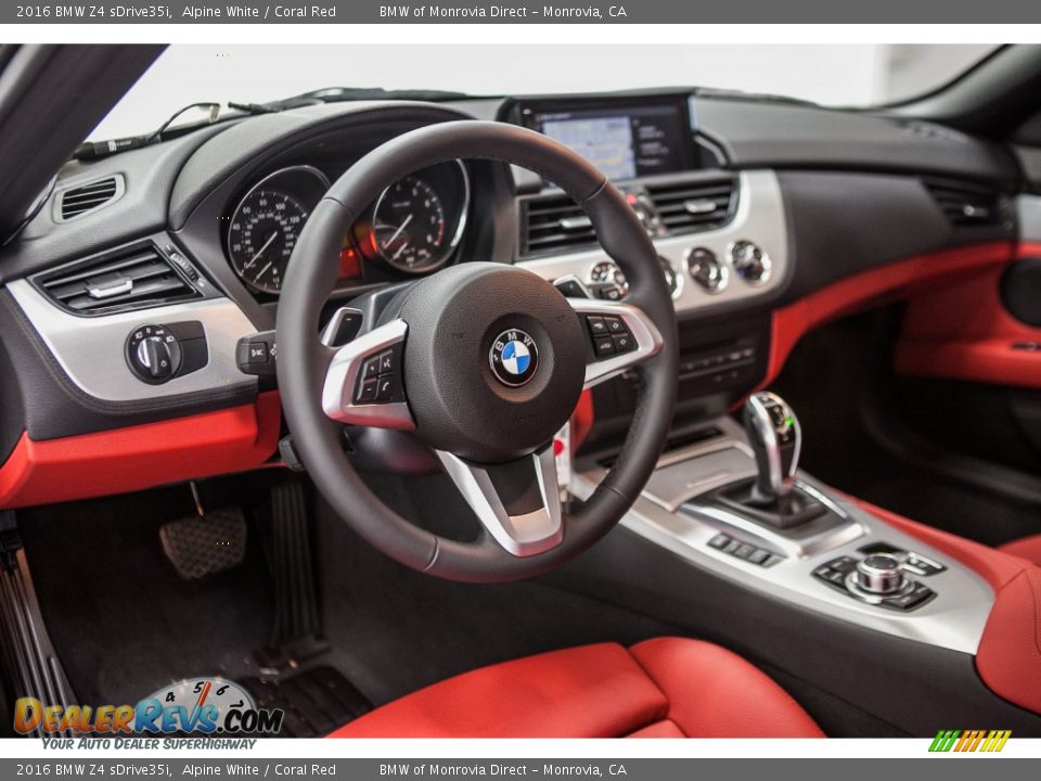Dashboard of 2016 BMW Z4 sDrive35i Photo #6