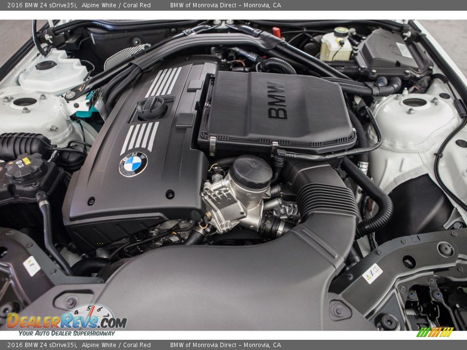 2016 BMW Z4 sDrive35i 3.0 Liter DI TwinPower Turbocharged DOHC 24-Valve VVT Inline 6 Cylinder Engine Photo #9