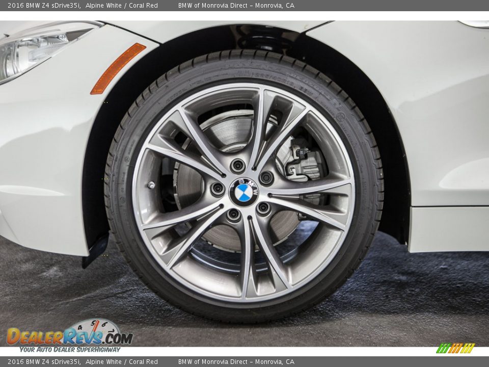 2016 BMW Z4 sDrive35i Wheel Photo #10