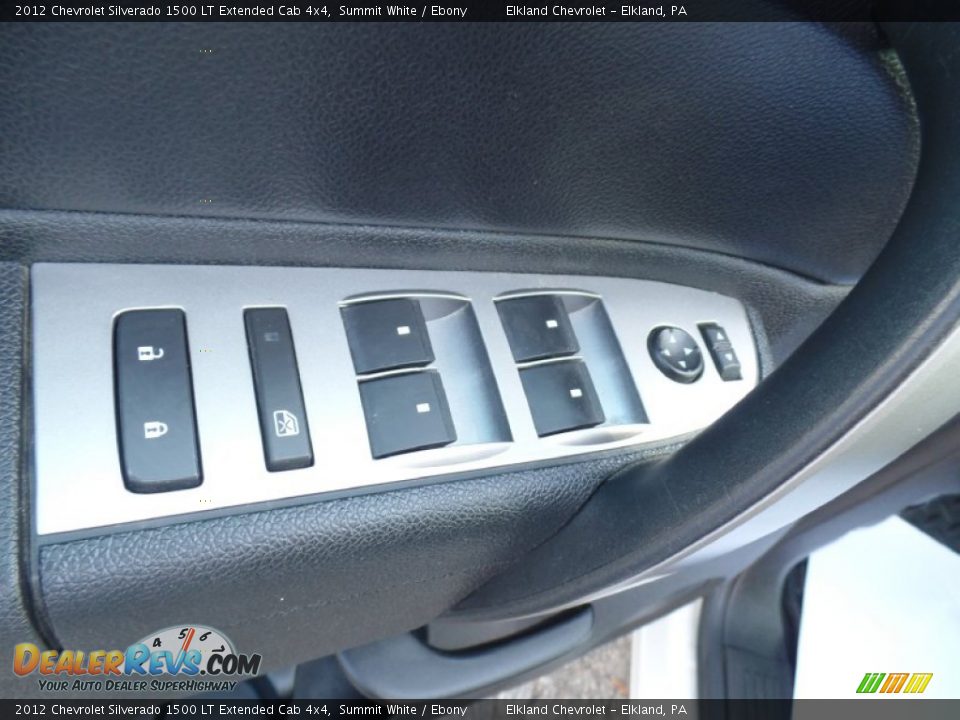 2012 Chevrolet Silverado 1500 LT Extended Cab 4x4 Summit White / Ebony Photo #14