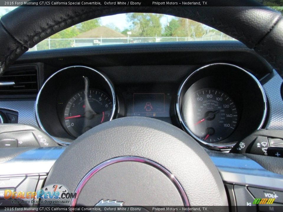 2016 Ford Mustang GT/CS California Special Convertible Gauges Photo #28