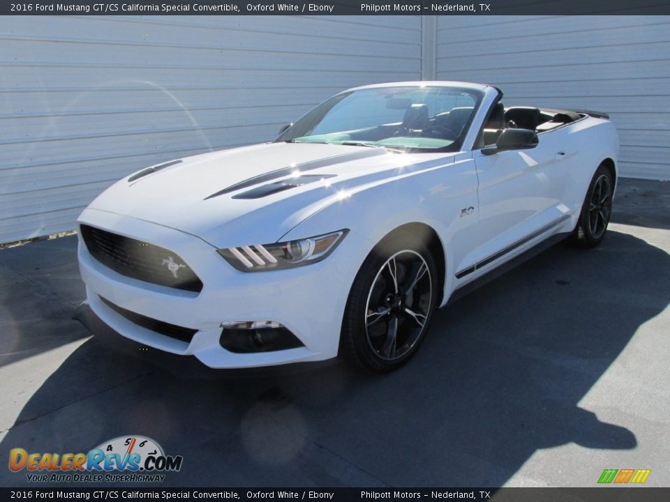 2016 Ford Mustang GT/CS California Special Convertible Oxford White / Ebony Photo #31