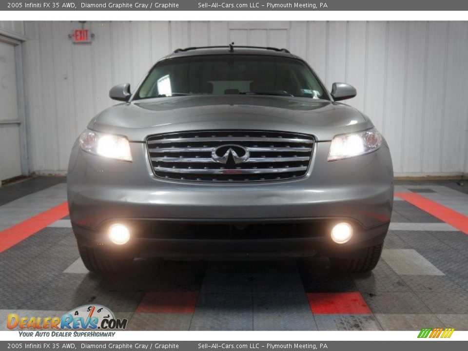 2005 Infiniti FX 35 AWD Diamond Graphite Gray / Graphite Photo #4
