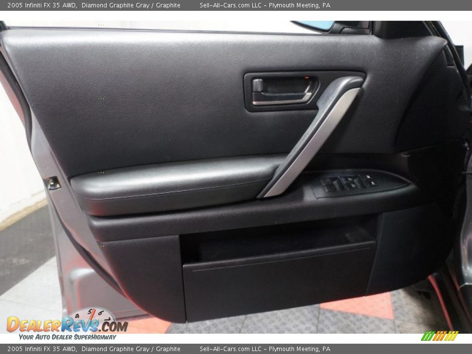 2005 Infiniti FX 35 AWD Diamond Graphite Gray / Graphite Photo #12