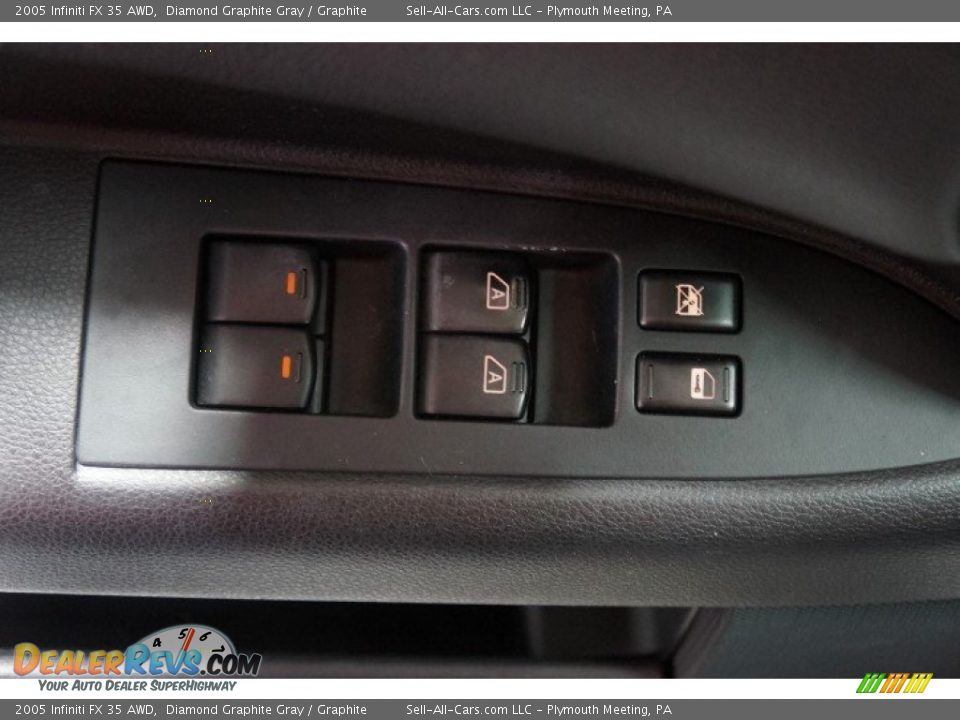 2005 Infiniti FX 35 AWD Diamond Graphite Gray / Graphite Photo #13