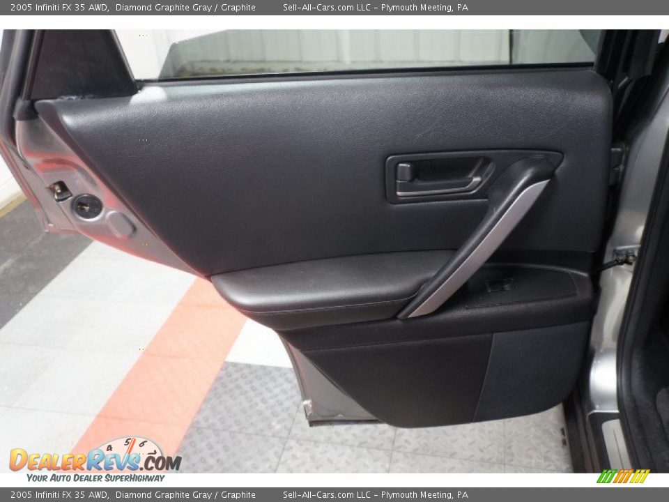2005 Infiniti FX 35 AWD Diamond Graphite Gray / Graphite Photo #15