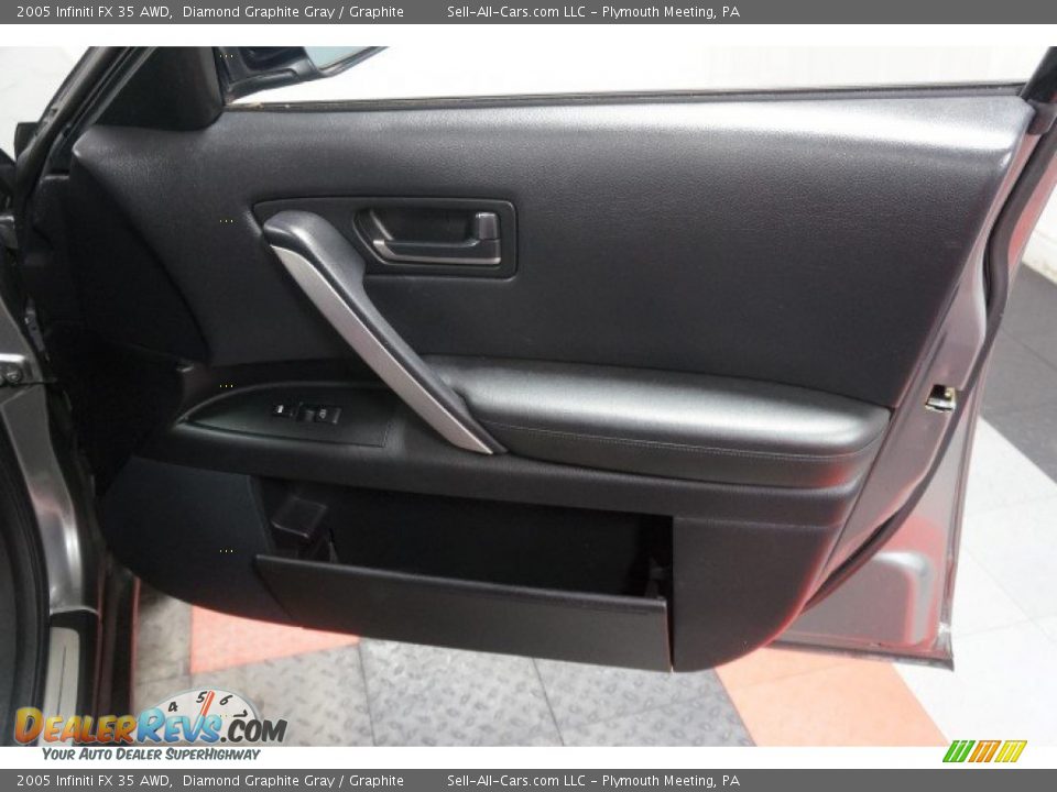 2005 Infiniti FX 35 AWD Diamond Graphite Gray / Graphite Photo #17