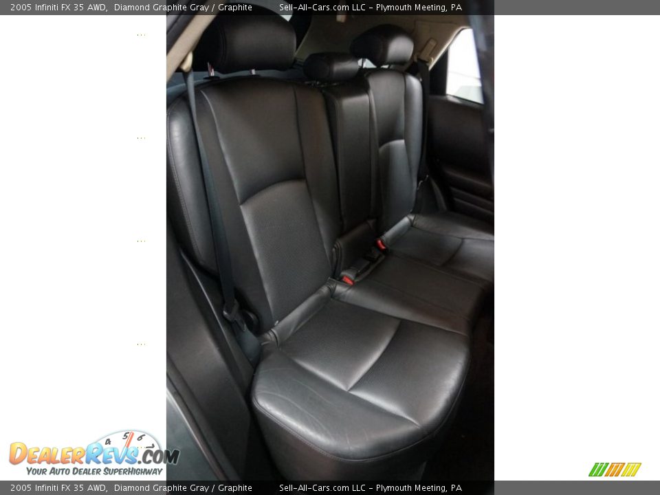 2005 Infiniti FX 35 AWD Diamond Graphite Gray / Graphite Photo #21