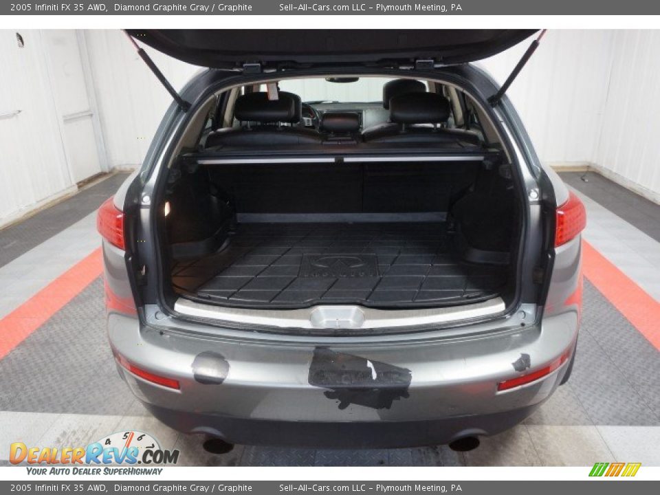 2005 Infiniti FX 35 AWD Diamond Graphite Gray / Graphite Photo #22