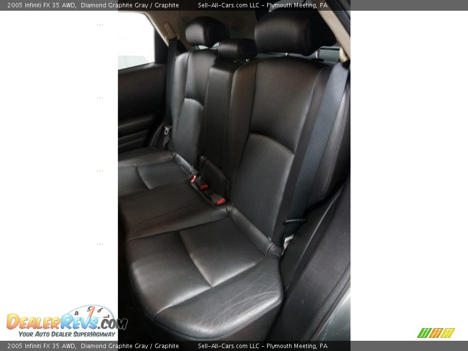 2005 Infiniti FX 35 AWD Diamond Graphite Gray / Graphite Photo #25