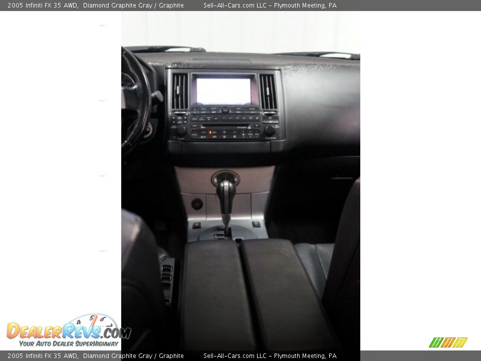 2005 Infiniti FX 35 AWD Diamond Graphite Gray / Graphite Photo #30