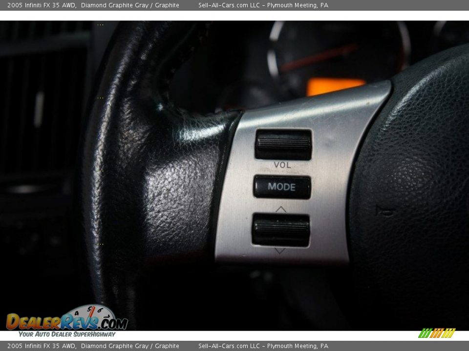 2005 Infiniti FX 35 AWD Diamond Graphite Gray / Graphite Photo #32