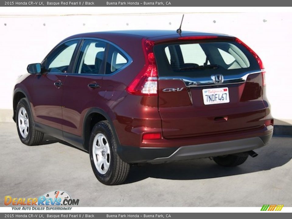 2015 Honda CR-V LX Basque Red Pearl II / Black Photo #2