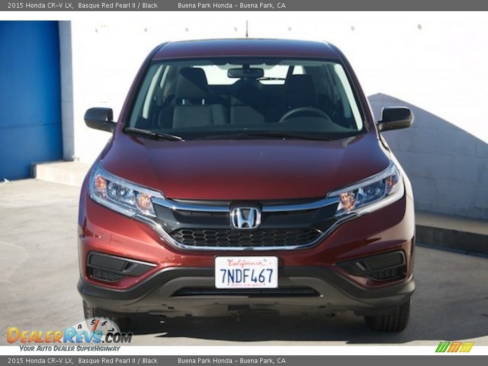 2015 Honda CR-V LX Basque Red Pearl II / Black Photo #7