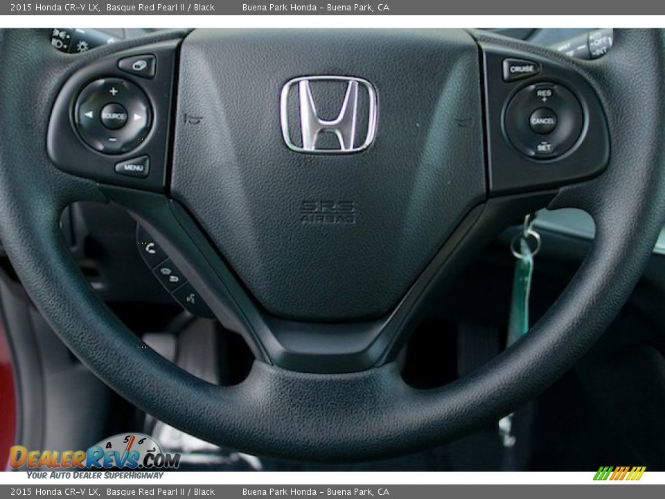 2015 Honda CR-V LX Basque Red Pearl II / Black Photo #11
