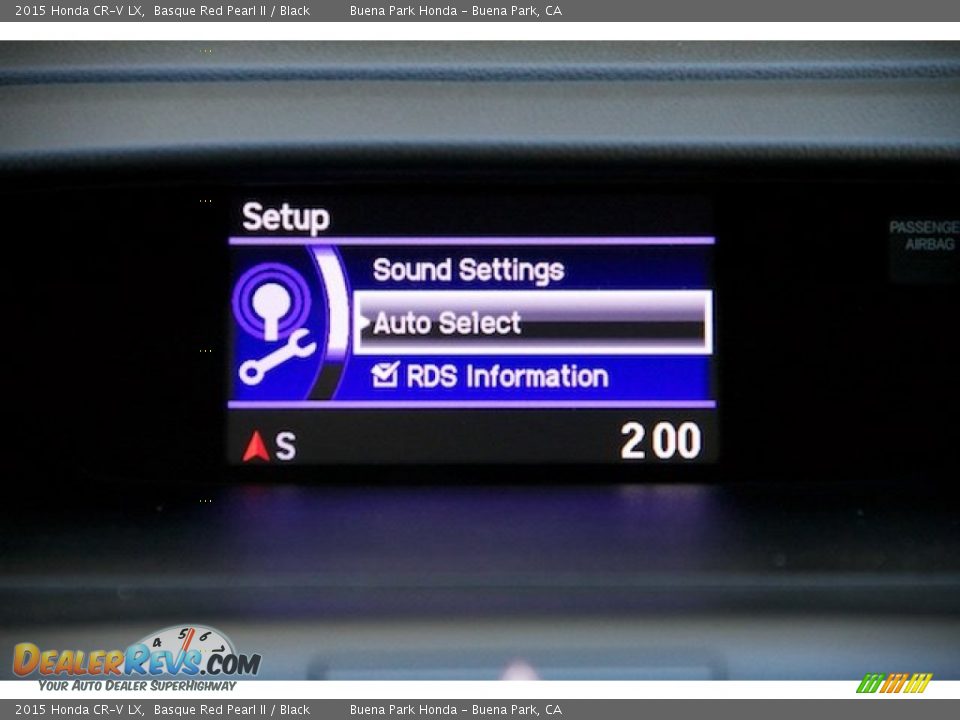 2015 Honda CR-V LX Basque Red Pearl II / Black Photo #19