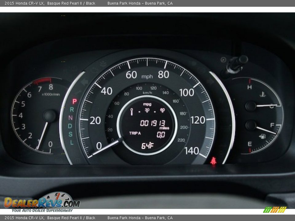 2015 Honda CR-V LX Basque Red Pearl II / Black Photo #21