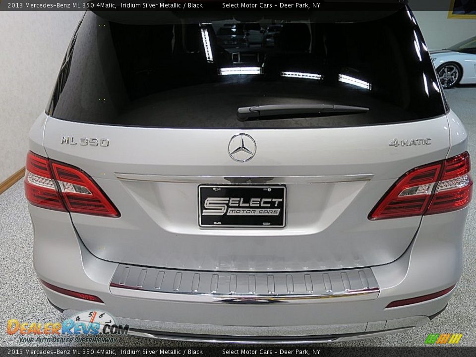 2013 Mercedes-Benz ML 350 4Matic Iridium Silver Metallic / Black Photo #5