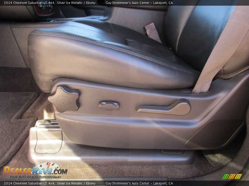 2014 Chevrolet Suburban LT 4x4 Silver Ice Metallic / Ebony Photo #20