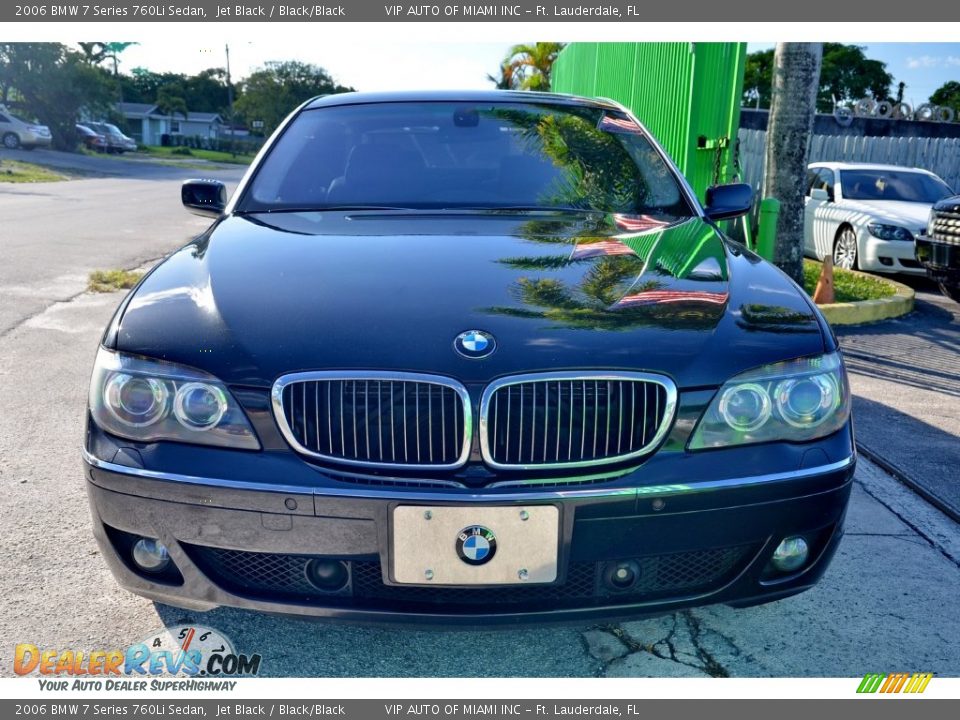 2006 BMW 7 Series 760Li Sedan Jet Black / Black/Black Photo #2