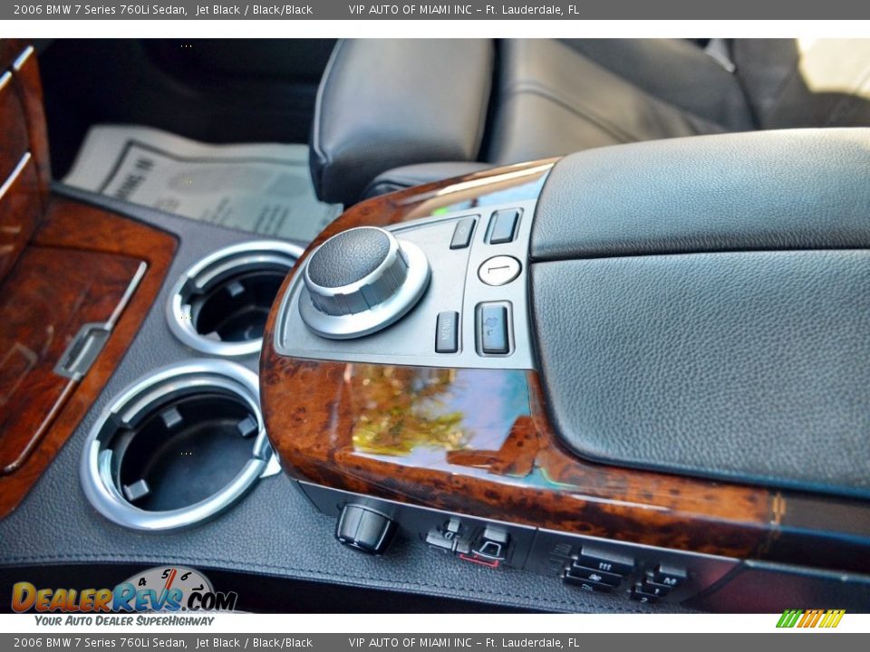 2006 BMW 7 Series 760Li Sedan Jet Black / Black/Black Photo #30