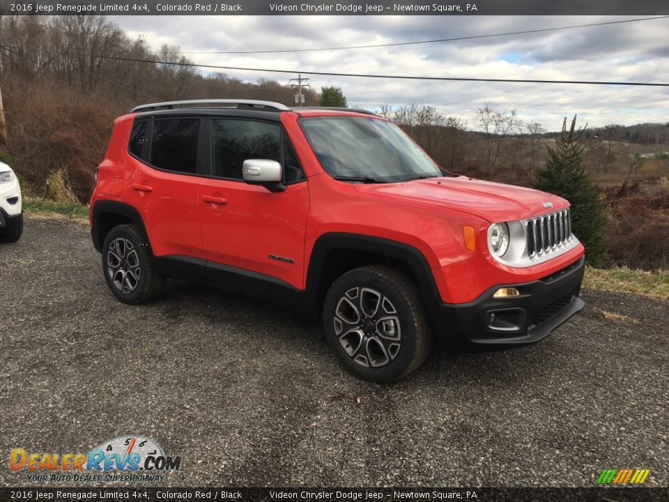 Colorado Red 2016 Jeep Renegade Limited 4x4 Photo #2
